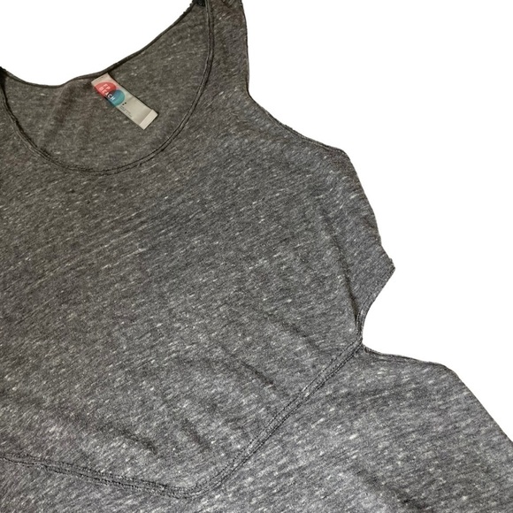 Free People Beach Cut Out Waist Gray Sleeveless Maxi Dress - Picture 5 of 12